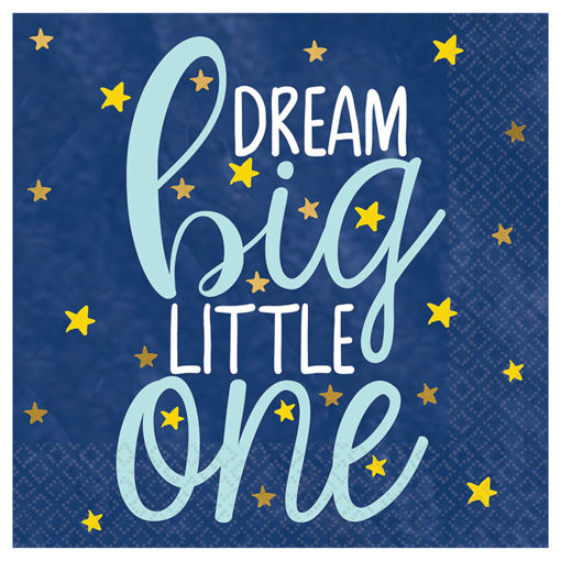 Picture of TWINKLE LITTLE STAR NAPKINS 25 X 25CM - 16PK